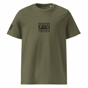 Camiseta Cuttles -Green Navy Bordada
